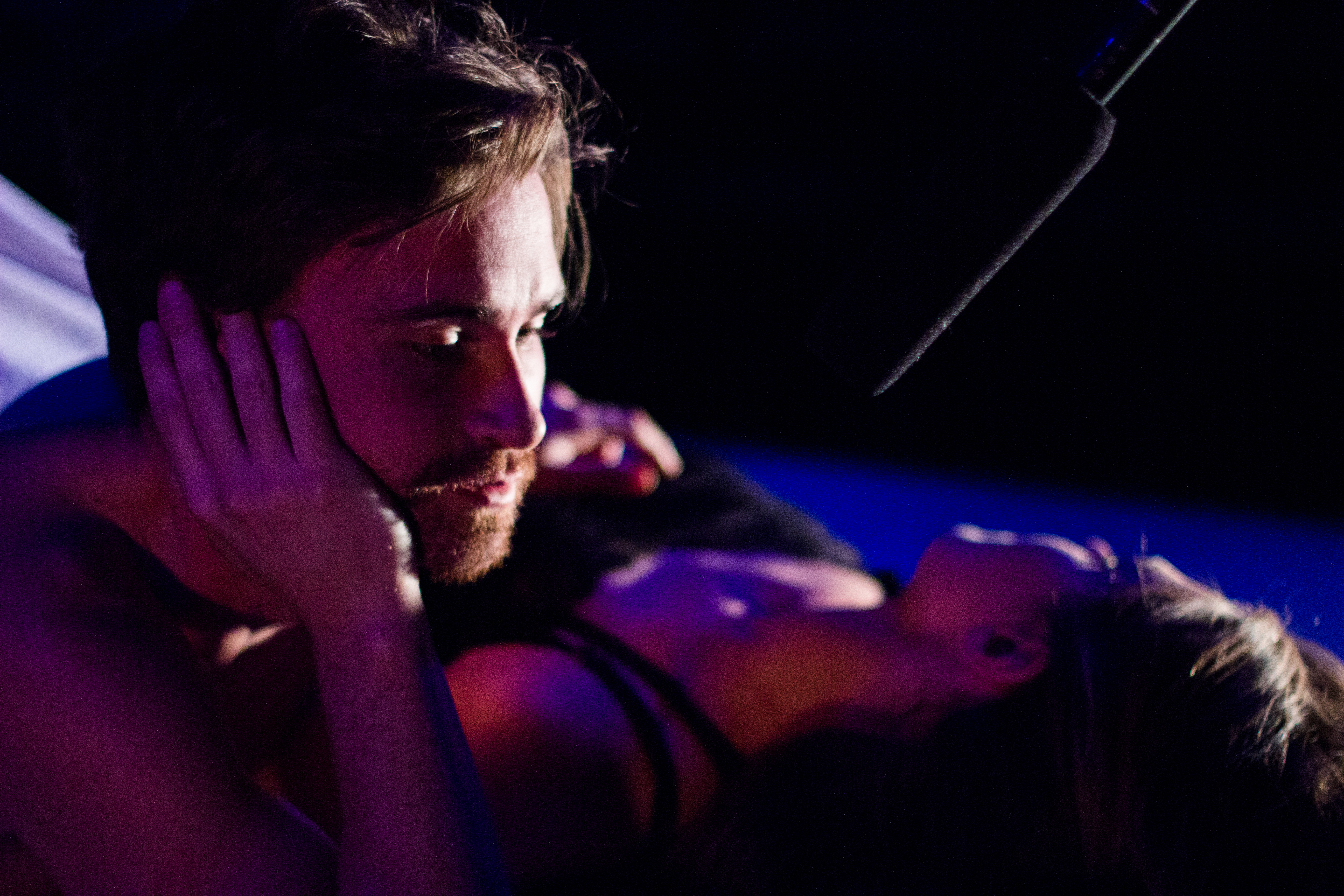 Intimate production shot